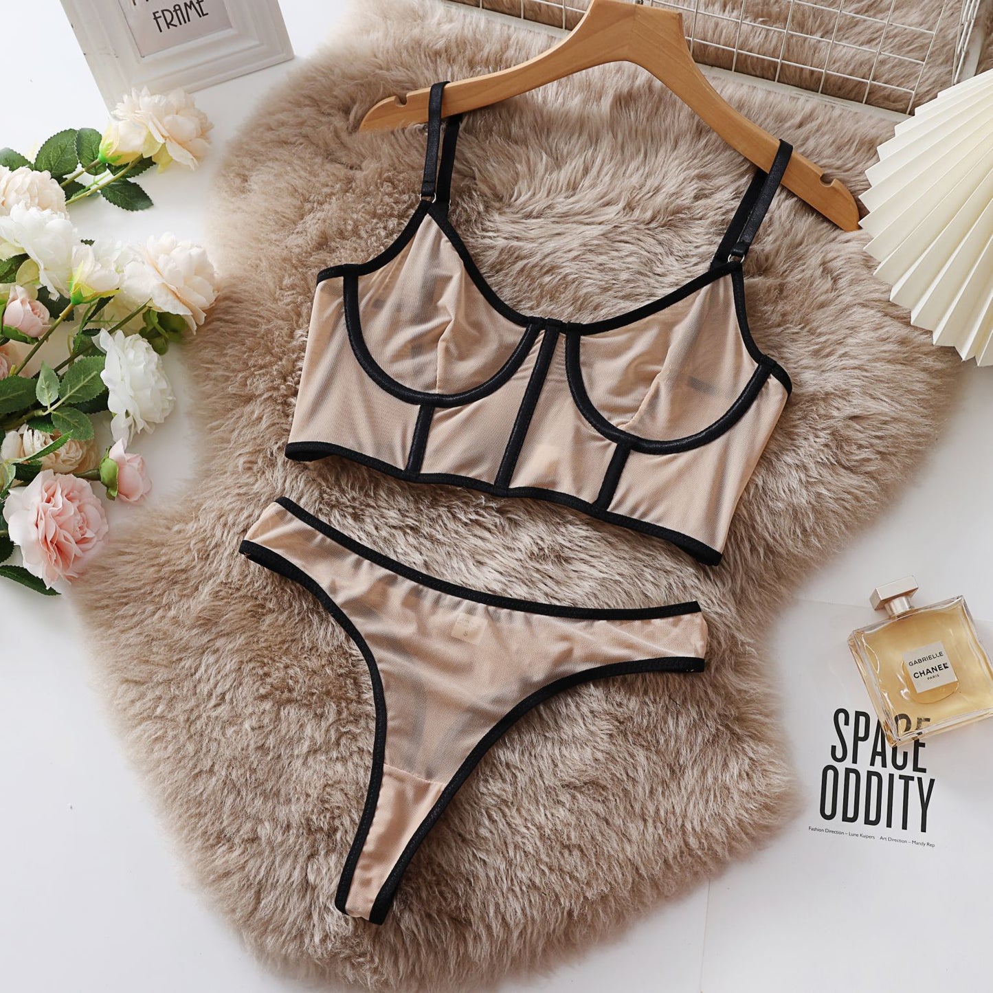 Sexy Transparent Lingerie Set